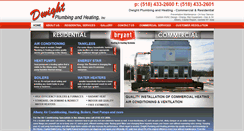 Desktop Screenshot of dwightplumbingandheating.com